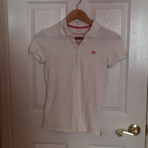 Aeropostale white polo